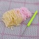 thumbnail image 4 of Paquete de 2 bricoje Almohada Alfombra Alfombril de piso de pestillo Kits de alfombra Cubierta Artesanía a mano Perros Asiento flotante Agu Baoblaze Juegos de gancho de pestillo, 4 of 8