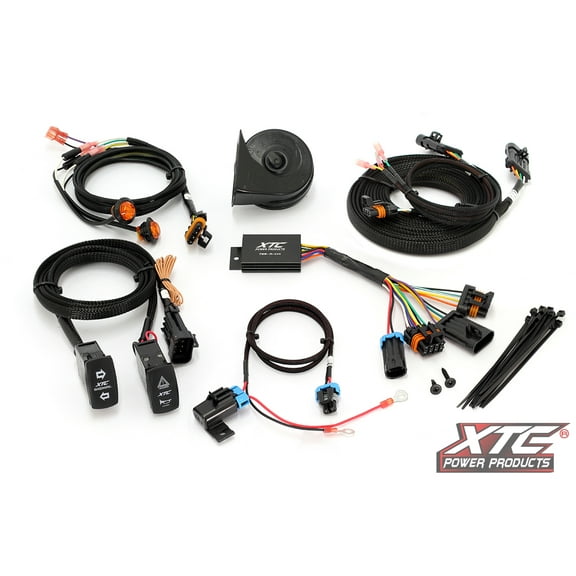 XTC Power Products Self Canceling UTV Turn Signal Kit Universal Plug N Play