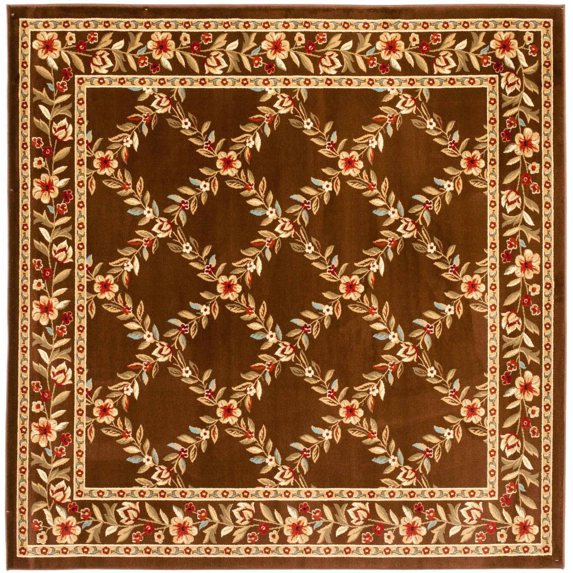 Safavieh Lyndhurst Marshall Floral Border Area Rug or Runner
