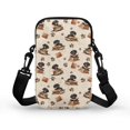 thumbnail image 2 of HELLHERO with Adjustable Strap Shoulder Purse for Outdoor Daily Use(Puppy Paw Prints), 2 of 6