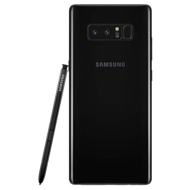 SAMSUNG Galaxy Note 8 - 6.3" Super AMOLED 64GB - GSM - Unlocked Midnight  Black - S Pen - N950U - Walmart.com