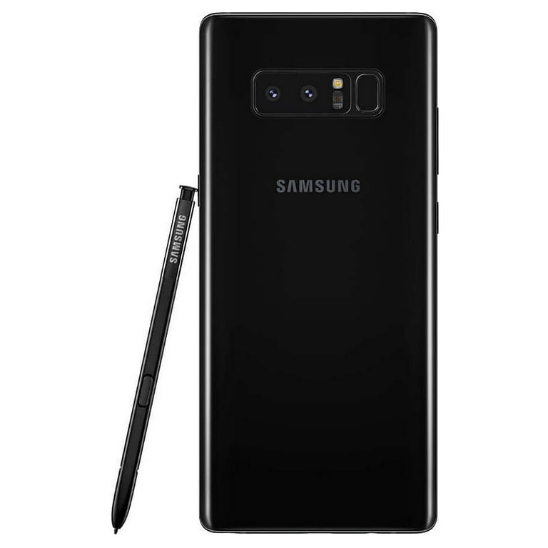 bijwoord gebouw St SAMSUNG Galaxy Note 8 - 6.3" Super AMOLED 64GB - GSM - Unlocked Midnight  Black - S Pen - N950U - Walmart.com