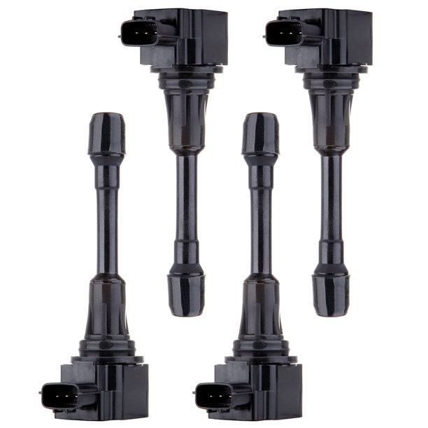 CCIYU Ignition Coils Pack of 4 for Nissan Altima/Cube/Rogue/Versa/Sentra 20072011 Fits for