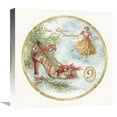 thumbnail image 1 of Global Gallery's '12 Days of Christmas IX Round' By Lisa Audit Stretched Canvas Wall Art, 1 of 4