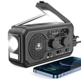 thumbnail image 2 of Radio de emergencia, TENROOP actualizado 5000mAh Radio de clima de man, 2 of 2