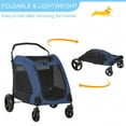 thumbnail image 6 of Foldable Pet Stroller with Storage Pocket, 6 of 11