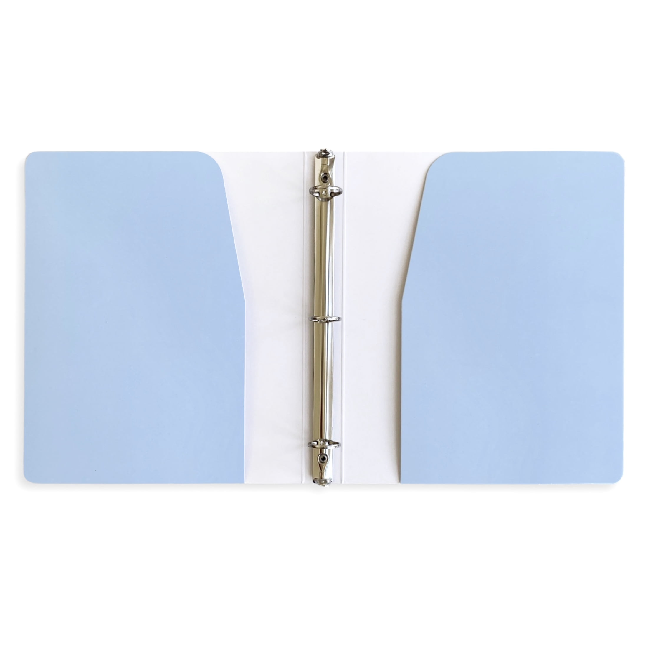 Foldmade Eco-friendly 1" 3-Ring Binder with 2 Pockets, Multicolor, 4 Count