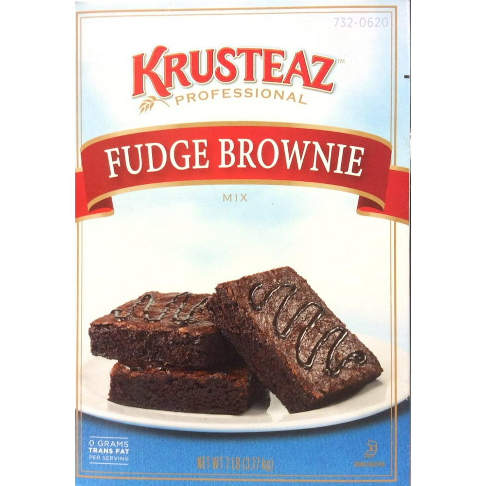 6 PACKS Krusteaz FUDGE BROWNIE Mix 7lb.