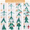 thumbnail image 2 of Christmas Tree Macrame DIY Kit Christmas Tree DIY Kit Cute Boho Macrame Christmas Tree DIY Craft Kit Funny Christmas Tree Hanging Ornament Handmade  Tree Décor for Holiday, 2 of 9