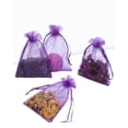 thumbnail image 3 of 100 bolsas de malla pequeñas con cordón de 3 x 4, bolsas de organza transparente con cordón para joyería, bolsas de malla para regalos de boda para pequeñas empresas, dulces, embalaje de pulseras,, 3 of 6