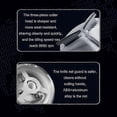 thumbnail image 4 of 2025 KONKA Mini Portable Razor Outdoor Waterproof Men Razor Black+1 Knife Head, 4 of 4