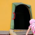 thumbnail image 1 of FUEENIRVA Accessoires de Maisonnette pour Enfants Extérieur 1 Paire Poignée de Sécurité de Terrain de Jeu Rouge Antidérapant, 1 of 7