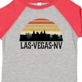 thumbnail image 4 of Inktastic Las Vegas Nevada Skyline Retro Boys or Girls Toddler T-Shirt, 4 of 5