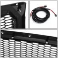 thumbnail image 5 of DNA Motoring GRF-LB-013-T7 Black Matte Mesh Front Bumper Grille with LED DRL Bar, 5 of 6