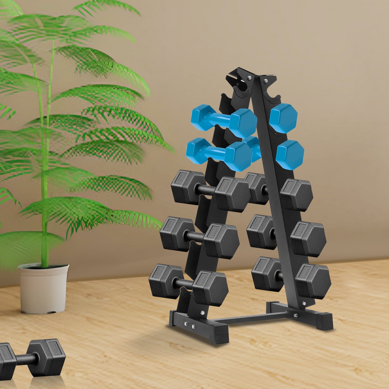 Heavy-Duty Dumbbell Stand – Strong Stability, Easy Assembly, Ideal Gift for Fitness Enthusiasts