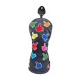 thumbnail image 4 of Funda protectora para palos de golf de madera, ligera, resistente a los arañazos, funda protectora para palos de golf de madera, protección para golfi Negro 25cmx11cm, 4 of 8