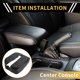 thumbnail image 2 of Funda de consola central Unique Bargains para Chevrolet Silverado 1500 de cuero microfibra con negro, 2 of 6