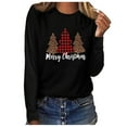 thumbnail image 2 of Aloohaidyvio Christmas Hoodies,Women Christmas Casual Long Sleeve Sweatshirt Pullover Blouse, 2 of 4