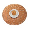 thumbnail image 1 of LCXmlly Rideau de Lit pour Bébé Table Ronde PVC Creux Imperméable Bronzage Isolation Thermique Antidérapant, 1 of 6