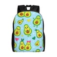 thumbnail image 1 of Fotbe Cartoon Avocado Mochila de Viaje para Laptop, Mochila Ejecutiva Delgada y Resistente 15.6", 1 of 8
