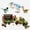 FC3721, variant on 327pcs Jurassic Dinosaur Escape From Ocean Building Block Alive Ship Mosasaurus Assembly Bricks Educational Toy Christmas Gift