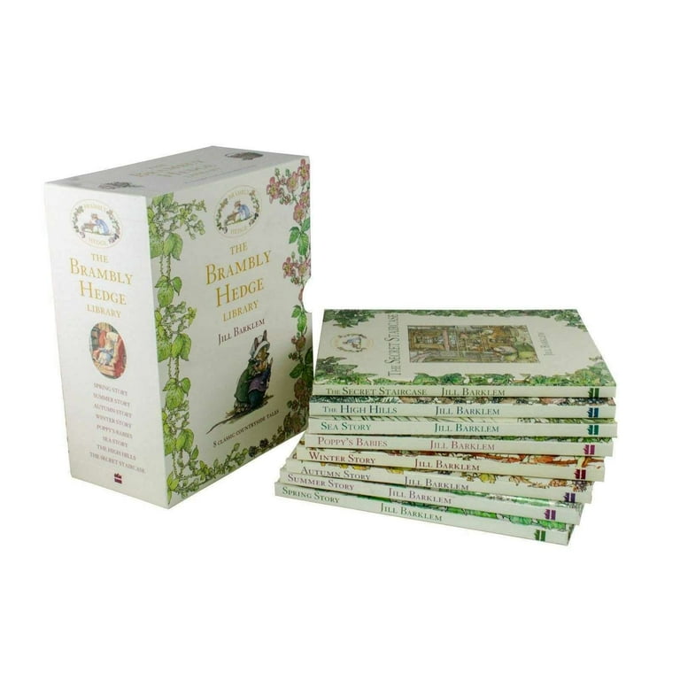 THE BRAMBLY HEDGE LIBRARY 8冊セット The Brambly Hedge Library 8 Books Box Set By Jill Barklem