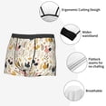thumbnail image 3 of Balery Cartoon Chickens Calzoncillos bóxer para hombre, ropa interior de algodón suave y transpirable con cinturilla de nailon-XX-Large, 3 of 5
