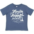 thumbnail image 3 of Inktastic Florida is My Happy Place with Palm Trees Boys or Girls Toddler T-Shirt, 3 of 5