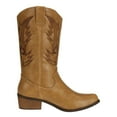 thumbnail image 5 of J's.o.l.e Women's Western Cowboy Boots Wide Calf Female Tan US Size 8.5, 5 of 7