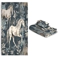 thumbnail image 7 of Coolnut Wild Horses Towels Absorbent Bath Towels Set Soft & Comfortable Towel Set for Home Hotel Decor, 3 Piece Washcloth Gift, 7 of 7