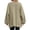 Light Green, variant on Women's Oversized Chunky Knit Cardigan, Open Front Long Sleeve Sweater Coat, Solid Color Lounge Cardigan, Cozy Fall Winter Sweater, Loose Fit Casual Cardigan, Hip Length Cardigan Blackish Green L