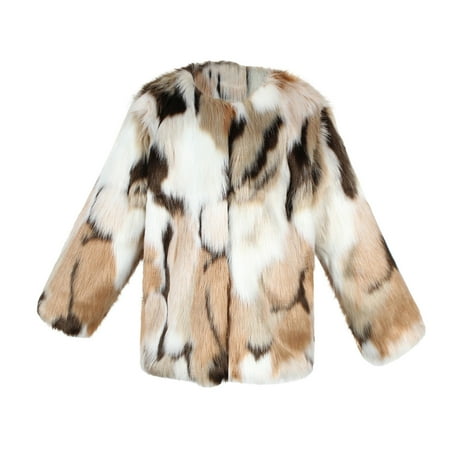 

Aompmsdx Kids Girls Coat Winter Windproof Thicken Tie Dye Leopard Coat Jacket Toddler Warm Fleece Outerwearhello Kitty