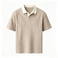 thumbnail image 6 of IhhxPro Men's Color Block Collared Shirt Quick Dry Short Sleeve Black T-Shirt Casual Golf Athletic Performance Slim Fit Summer XS-XL, 6 of 9