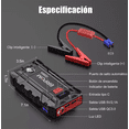 thumbnail image 5 of Arrancador De Batería  Para Coche 1500 A, 15800 Mah Negro, 5 of 5