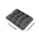thumbnail image 3 of Molde de cubitos de hielo de silicona con 6 compartimentos con forma de gatito para whisky, bebidas de frutas y otras bebidas, reutilizable, de grado alimenticio, fácil desmolde, gran capacidad., 3 of 6
