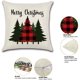 thumbnail image 3 of Funda de almohada de Navidad de 4 piezas, funda de almohada de Navidad, funda de almohada de Feliz Navidad, almohada de tiro de lino para decoración del hogar, fundas de almohada de Navidad, funda de Namotu MZQ-1080-3, 3 of 6