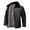 #297-Black, variant on Yusimy Men's Leather Jacket Fleece-Lined Faux Fur Collar Windproof Waterproof Business Casual Long Sleeve Solid Color Hoodless Coat