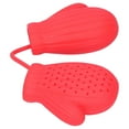 thumbnail image 1 of Gupbes Tea Strainer Tea Filter Gloves Shaped Tea Infuser Silicone Tea Filter Strainers Gift Kitchen Gadget Organizer, 1 of 8