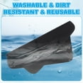 thumbnail image 3 of Glasses Cleaning Cloth 6.9" x 5.7" , Microfiber Eyeglasses Cleaner Cloths Soft Suede Wipe Screen, Black 6 Pcs, 3 of 7