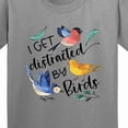thumbnail image 4 of Inktastic I Get Distracted by Birds Youth T-Shirt, 4 of 5