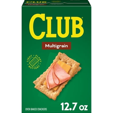 Club Multigrain Crackers, Lunch Snacks, 12.7 oz