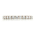 thumbnail image 4 of Arista 1/2 ct Round Diamond 11 Stone Women's Bridal Wedding Band in 18k Rose Gold (H, SI2), 4 of 5