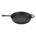 thumbnail image 1 of Poêle à Frire en Fonte, Répartition Uniforme de la Chaleur, pour Cuisson et Grillades en Camping Intérieur Extérieur Sans Revêtement, 1 of 8