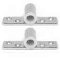 thumbnail image 2 of Rowlock Socket, Mirror Polish Finish Durable Oarlock Socket Side Mount  For 1/2in Shank For Marine, 2 of 8