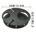 thumbnail image 3 of Mesa de vino al aire libre, bandeja de picnic de madera portátil con soportes para vasos, mesa portátil con almacenamiento de vasos y botellas, cesta de picnic con mesa ideal para días de playa,, 3 of 4