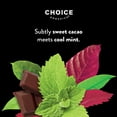 thumbnail image 2 of Choice Organics Cocoa Mint Tea, Contains Caffeine, Puerh Black Tea Bags, 6 Boxes of 16, 2 of 9
