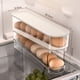 thumbnail image 3 of Matsuzay Innovador soporte para huevos para frigorífico, fácil de instalar y mantener, dispensador de huevos para frigorífico duradero Organizadores de utensilios de cocina 2, 3 of 6