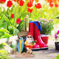 thumbnail image 6 of Resin Funny Gnome Figurines with Surfboard Welcome Sign It's 5 O'Clock Somewhere Statue for Home Garden Yard Decoration, 6 of 10