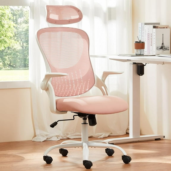 Office Chair, Desk Chair, Adjustable Rolling Study Leisure Computer Reading Chair