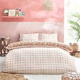 thumbnail image 2 of Style Lab Juicy Checked Duvet Cover Set, 2 of 6
